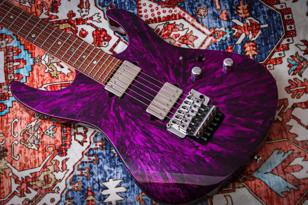 SUHR USA Custom Modern Nova "Purple Nova + Pau Ferro" (2008) - The Guitar Rescue-The Guitar Rescue