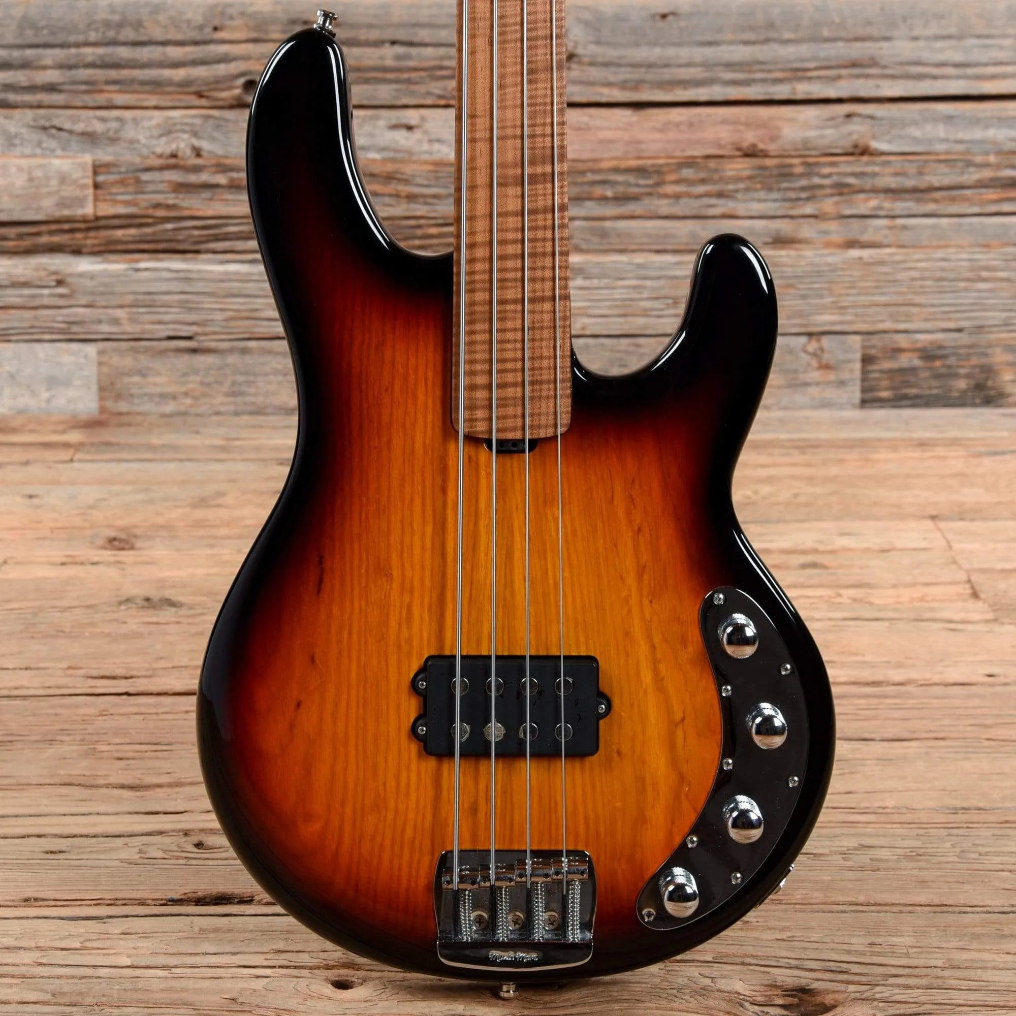 music-man-bass-guitars-4-string-music-man-bfr-stingray-special-fretless-sierra-vintage-sunburst-2019-u3262141302-28128690897031 Music Man BFR StingRay Special Fretless Sierra Vintage Sunburst 2019 - The Guitar Rescue-The Guitar Rescue