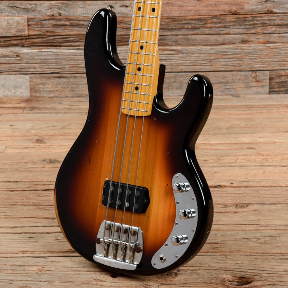 Music Man Cliff Williams Icon Series StingRay Back In Burst - The Guitar Rescue-The Guitar Rescue
