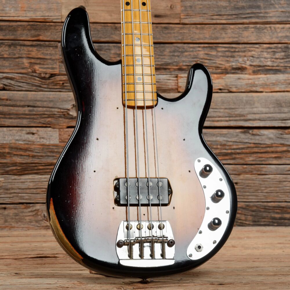 Music Man Cliff Williams Icon Series StingRay Back In Burst - The Guitar Rescue-The Guitar Rescue