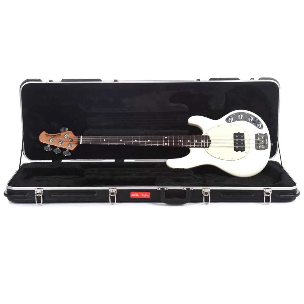 Music Man StingRay 4 Special H Ivory White w/Mint Pickguard - The Guitar Rescue-The Guitar Rescue