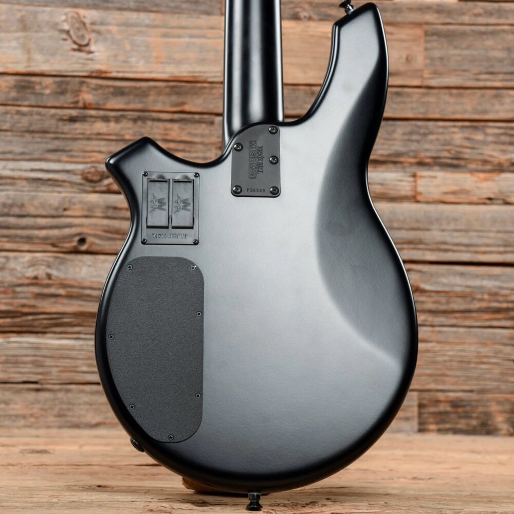 Music Man Bongo 5 HH Stealth Black 2021 - The Guitar Rescue-The Guitar Rescue