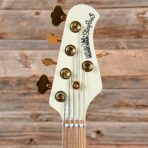 Music Man StingRay 5 HH Ivory White w/Gold Hardware 2016 - The Guitar Rescue-The Guitar Rescue