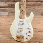 Music Man StingRay 5 HH Ivory White w/Gold Hardware 2016 - The Guitar Rescue-The Guitar Rescue