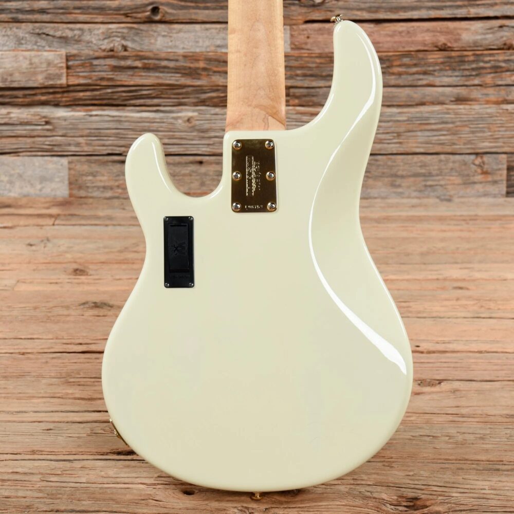 Music Man StingRay 5 HH Ivory White w/Gold Hardware 2016 - The Guitar Rescue-The Guitar Rescue