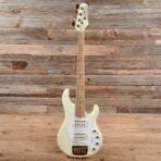 Music Man StingRay 5 HH Ivory White w/Gold Hardware 2016 - The Guitar Rescue-The Guitar Rescue