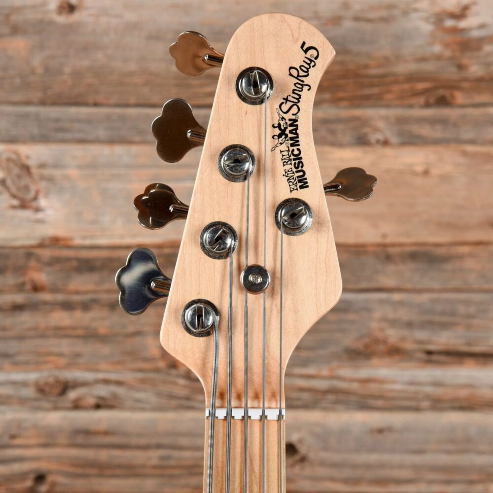 Music Man StingRay 5 HH Red Sparkle 2016 - The Guitar Rescue-The Guitar Rescue