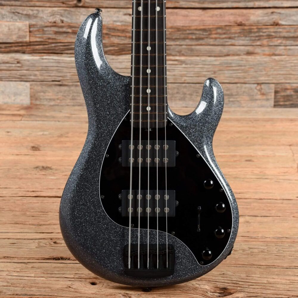 Music Man StingRay Special 5 HH Charcoal Sparkle 2019 - The Guitar Rescue-The Guitar Rescue