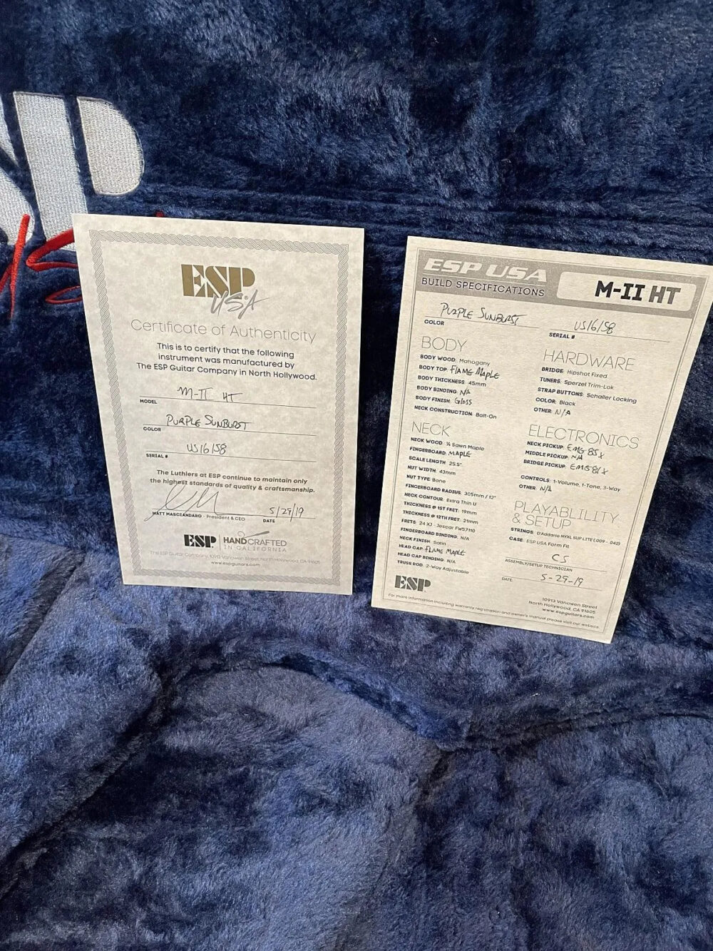 ESP USA M-II - The Guitar Rescue-The Guitar Rescue