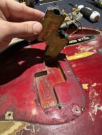 Fender Precision Bass Candy Apple Red 1965 - The Guitar Rescue-The Guitar Rescue