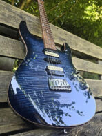 Suhr Custom Shop Modern Select Dealer Trans Whale Blue Signed by John Suhr - The Guitar Rescue-The Guitar Rescue