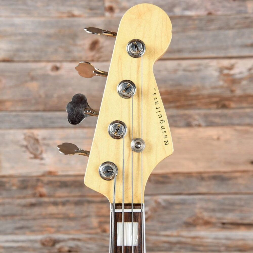 Nash JB-63 Black Light Relic w/Block Inlays, 3-Ply Black Pickguard, & Lollar Pickups - The Guitar Rescue-The Guitar Rescue