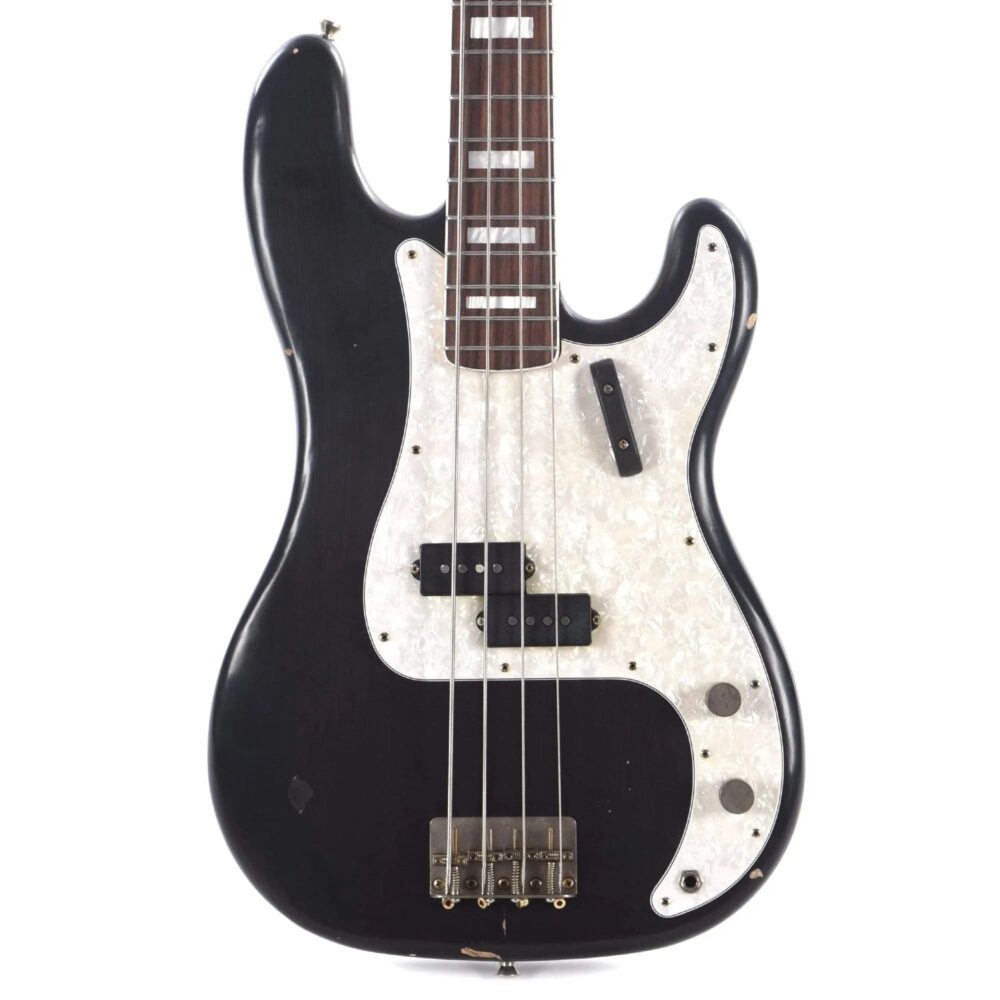 Nash PB-63 Black Light Relic Ash w/Bound Fretboard, Block Inlays, 3-Ply Pearloid Pickguard & Lollar Pickups - The Guitar Rescue-The Guitar Rescue