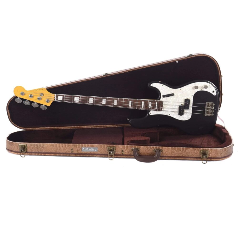 Nash PB-63 Black Light Relic Ash w/Bound Fretboard, Block Inlays, 3-Ply Pearloid Pickguard & Lollar Pickups - The Guitar Rescue-The Guitar Rescue