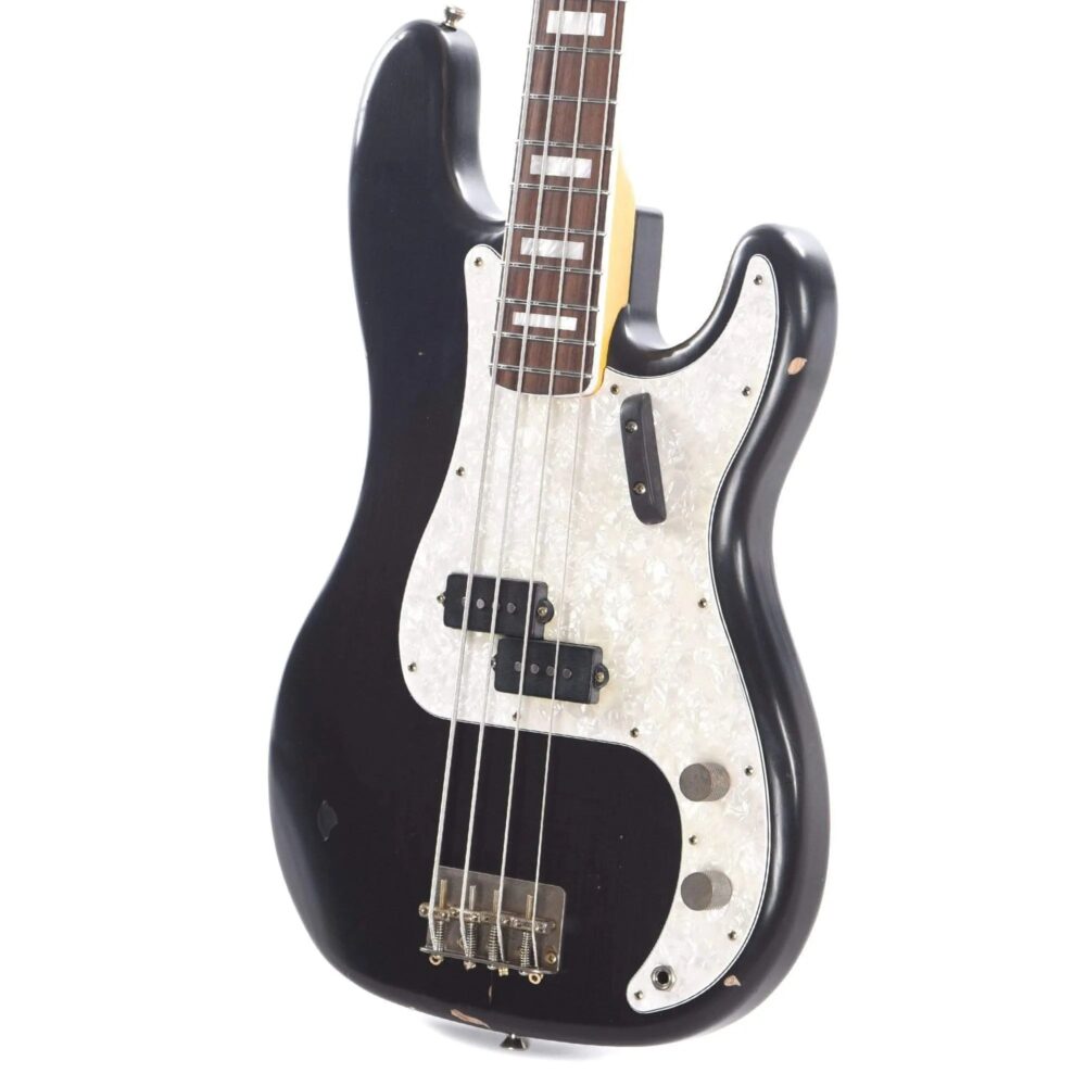 Nash PB-63 Black Light Relic Ash w/Bound Fretboard, Block Inlays, 3-Ply Pearloid Pickguard & Lollar Pickups - The Guitar Rescue-The Guitar Rescue
