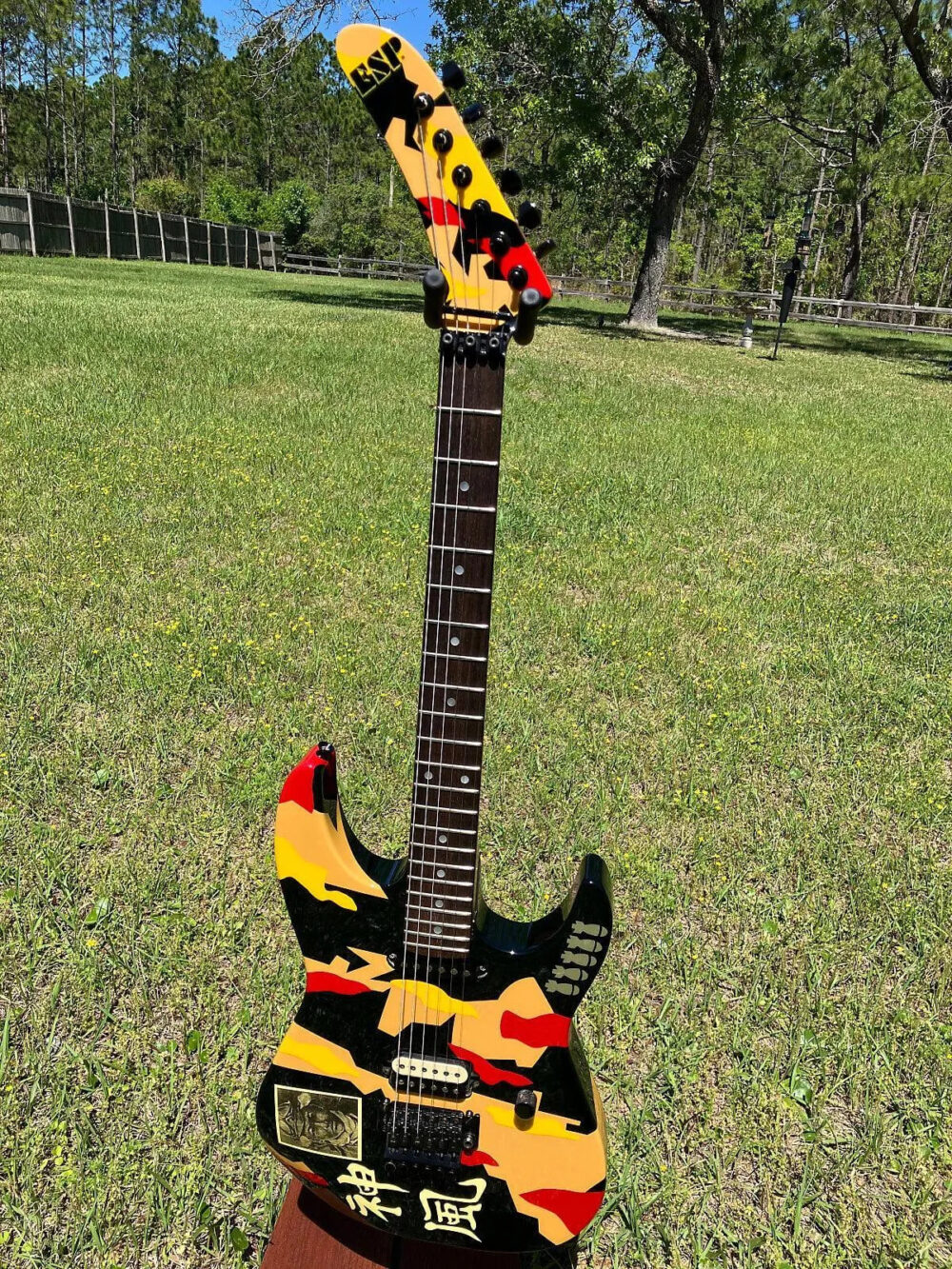 ESP Kamikaze 1 George Lynch Signature 1986 - 1987 - The Guitar Rescue-The Guitar Rescue