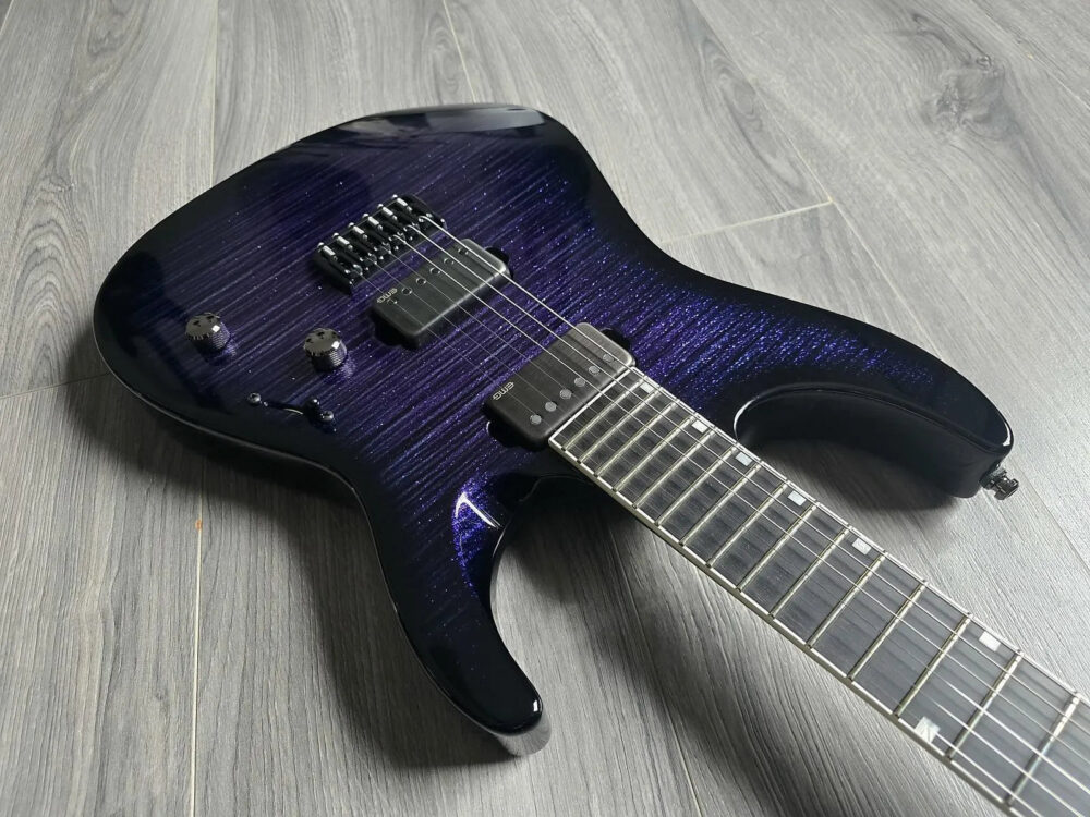 ESP Original Series Custom Shop M-II NTB - Glitter Storm - The Guitar Rescue-The Guitar Rescue
