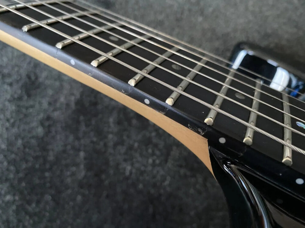 ESP E-II M-II Neck Thru 2018 - Black - VERY GOOD condition + CASE - The Guitar Rescue-The Guitar Rescue