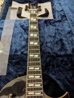 ESP USA Custom Shop Eclipse Sapphire Black Metallic 2024 w/OHSC - The Guitar Rescue-The Guitar Rescue
