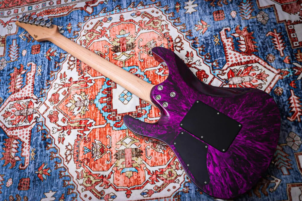 SUHR USA Custom Modern Nova "Purple Nova + Pau Ferro" (2008) - The Guitar Rescue-The Guitar Rescue