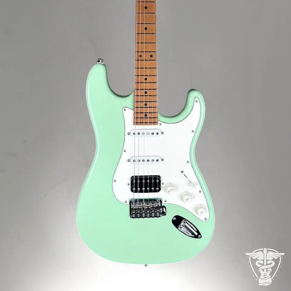 Suhr Classic S HSS - Dealer Select - Surf Green - Roasted Maple - ML Standard/Thornbucker Plus Pickups - The Guitar Rescue-The Guitar Rescue