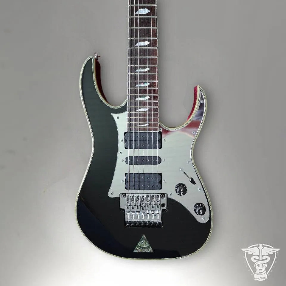 Ibanez UV 777 Universe 2011 - black - The Guitar Rescue-The Guitar Rescue