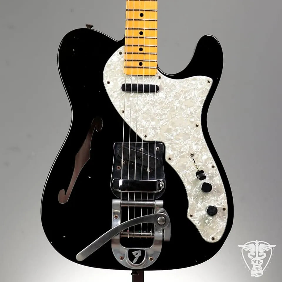 Fender Custom Shop '68 Telecaster Thinline Journeyman Relic 2022 - 6.89 LBS (FS/FT) - The Guitar Rescue-The Guitar Rescue
