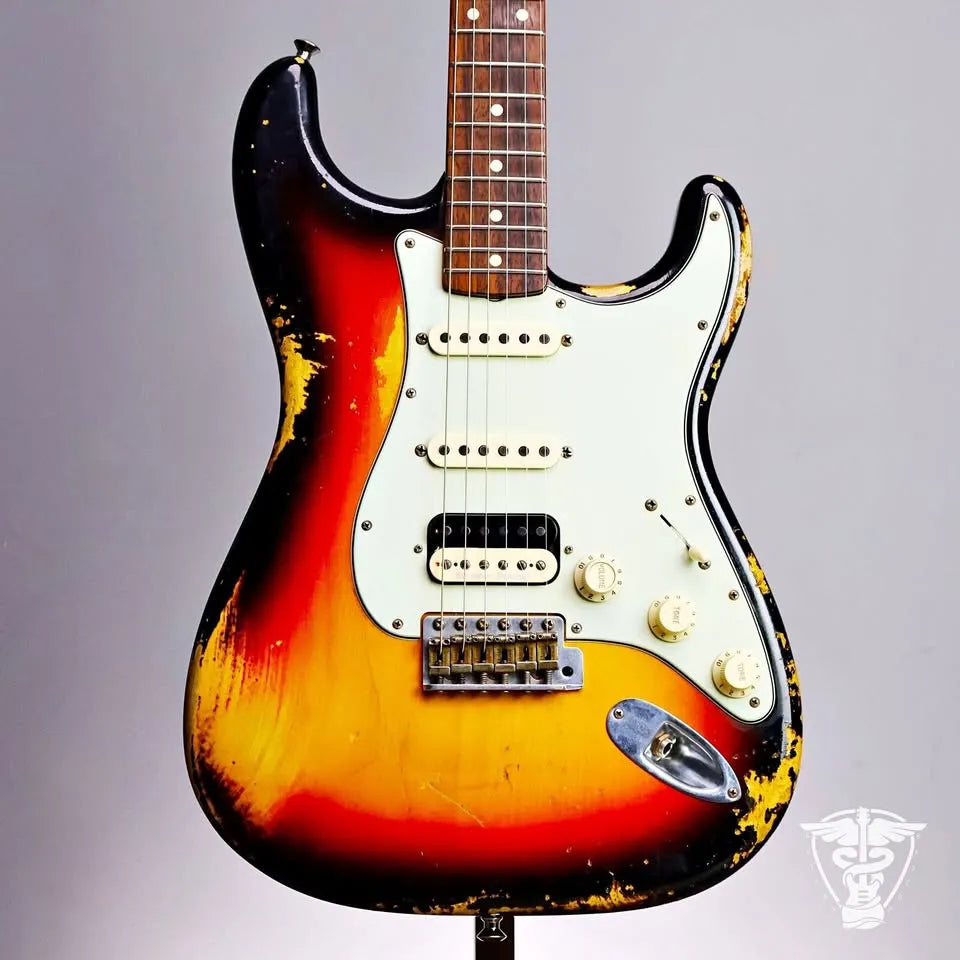 2014 Fender Custom Shop Heavy Relic Stratocaster 1960 HSS MVP - 7.73 lbs (FS/FT) - The Guitar Rescue-The Guitar Rescue