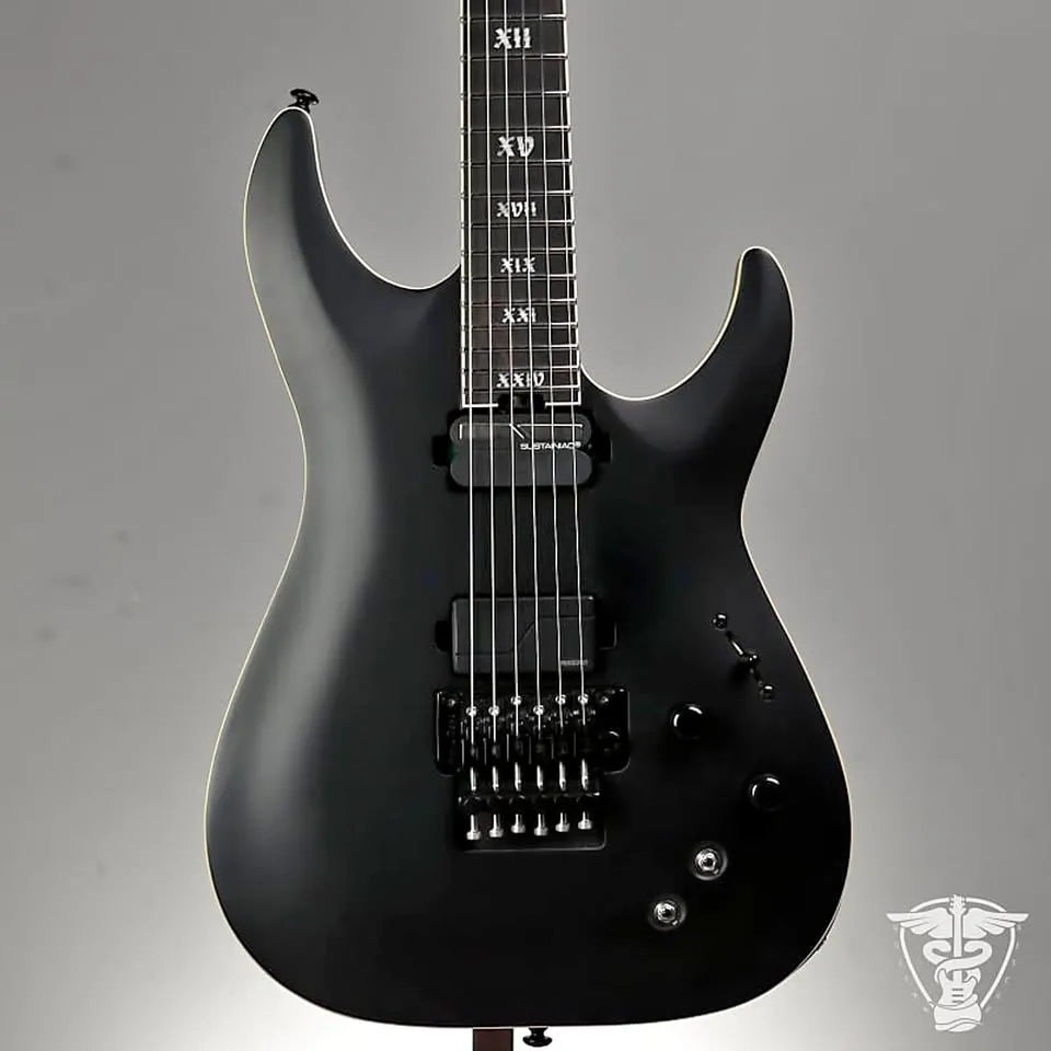 Schecter C-1 FR S SLS Evil Twin Sustainiac 2022 - 7.51 LBS (FS/FT) - The Guitar Rescue-The Guitar Rescue
