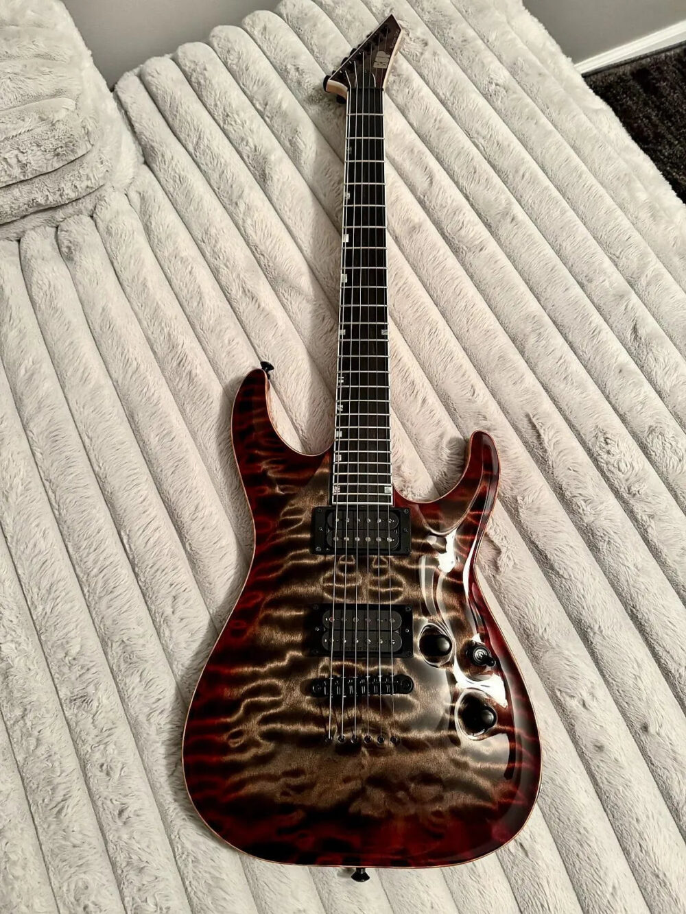 ESP USA Horizon II 2024 - Blood Moon - The Guitar Rescue-The Guitar Rescue