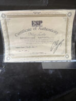 ESP Alexi Laiho Signature Blacky RARE 2010 - The Guitar Rescue-The Guitar Rescue