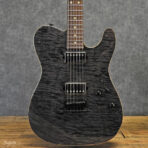 Suhr Classic T Custom 2022 - Trans Black - The Guitar Rescue-The Guitar Rescue