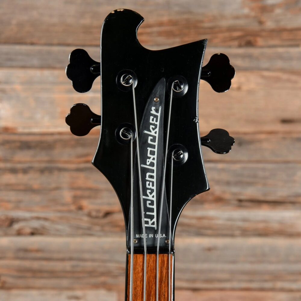 Rickenbacker 4003 Jetglo w/Black Binding & Hardware 1985 - The Guitar Rescue-The Guitar Rescue