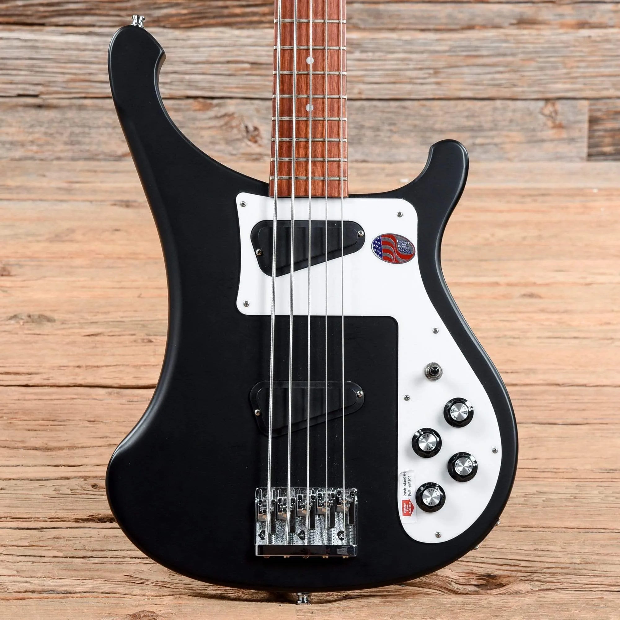 rickenbacker-bass-guitars-5-string-or-more-rickenbacker-4003s-5-5-string-matte-black-4003s5mbl-1914717-u1-28506717683847 Rickenbacker 4003S/5 5-String Matte Black - The Guitar Rescue-The Guitar Rescue