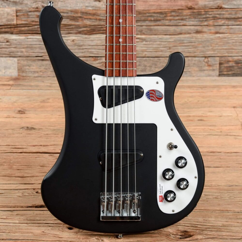Rickenbacker 4003S/5 5-String Matte Black - The Guitar Rescue-The Guitar Rescue