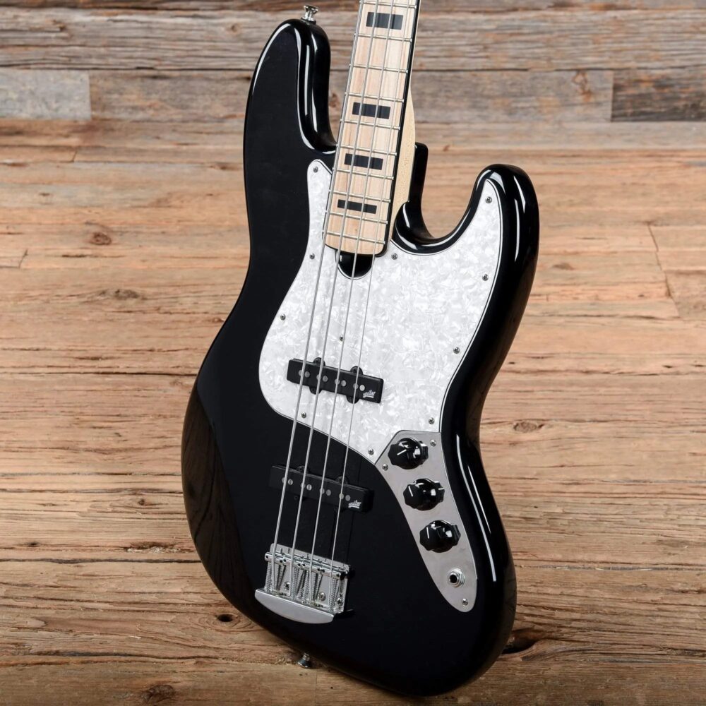 Roscoe Classic Custom 4JJ Black High Gloss - The Guitar Rescue-The Guitar Rescue