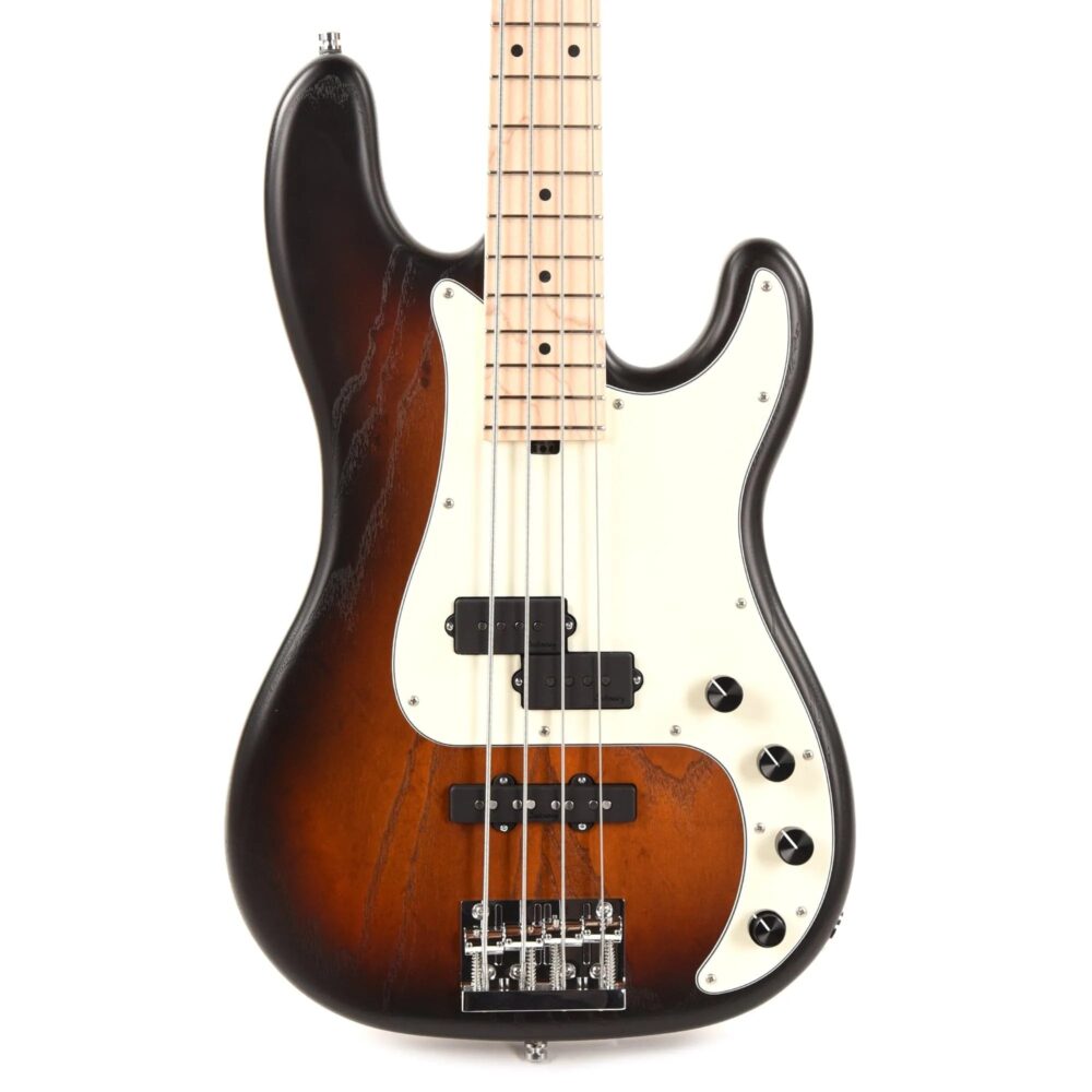 Sadowsky MetroLine 21-Fret Hybrid PJ Bass 4-String Swamp Ash Body Almond Sunburst Transparent Satin - The Guitar Rescue-The Guitar Rescue