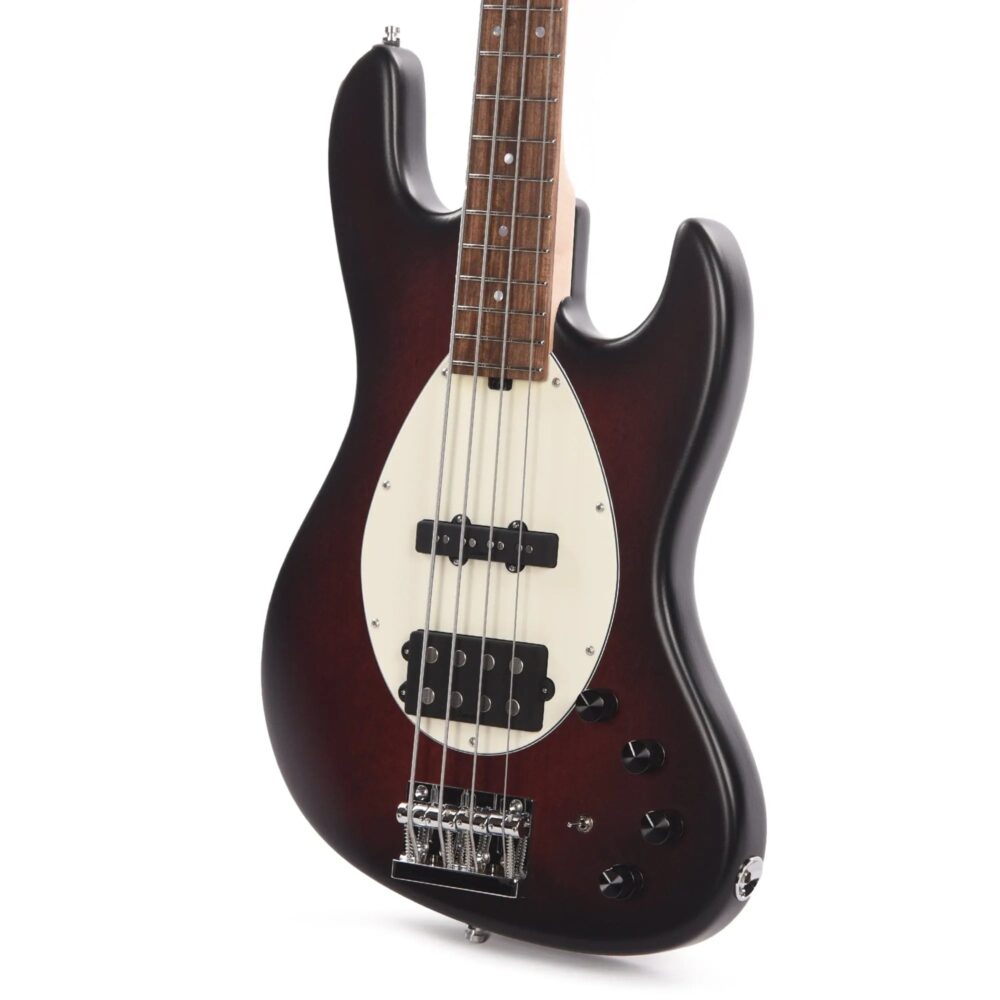 Sadowsky MetroLine 21-Fret Vintage MJ Bass Red Alder Body Burgundy Burst Transparent Satin - The Guitar Rescue-The Guitar Rescue