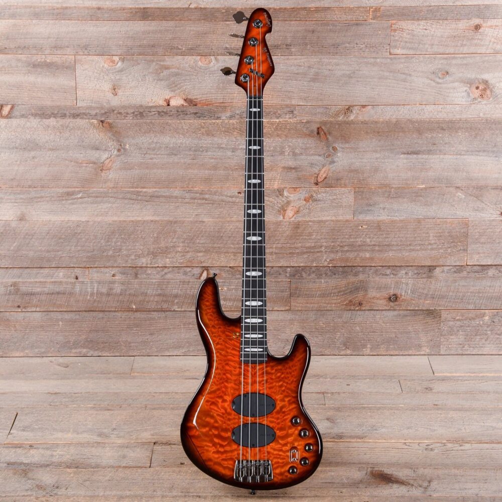 Sandberg California Supreme Quilted Maple Honeyburst w/Matching Headstock - The Guitar Rescue-The Guitar Rescue