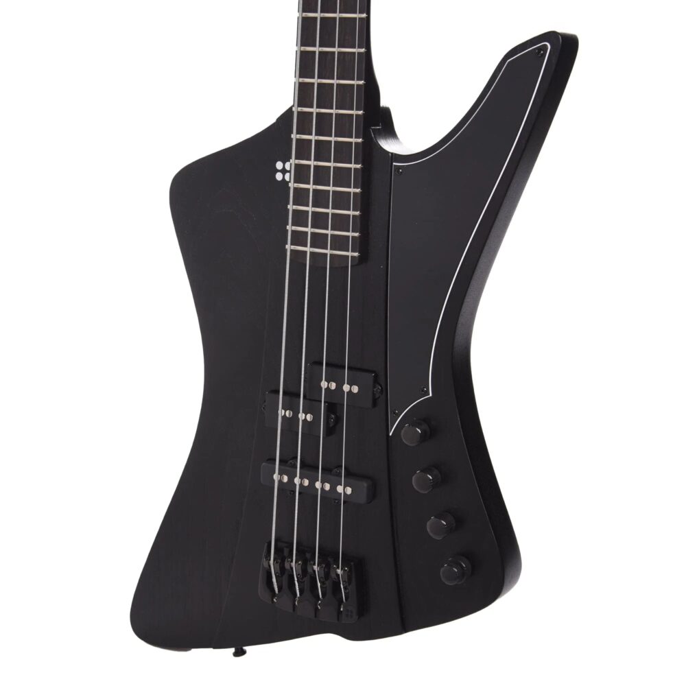 Sandberg Forty Eight Victor Brandt Matte Black w/Matching Headstock - The Guitar Rescue-The Guitar Rescue