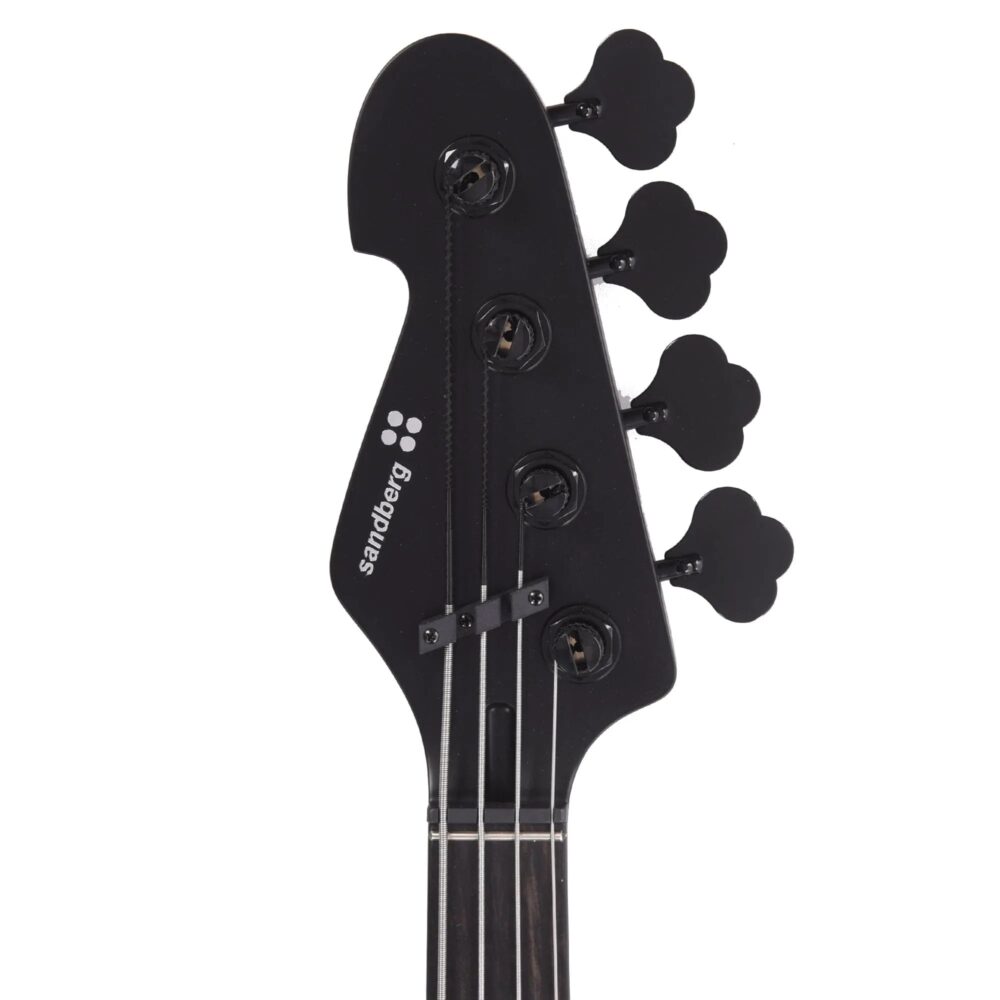 Sandberg Forty Eight Victor Brandt Matte Black w/Matching Headstock - The Guitar Rescue-The Guitar Rescue