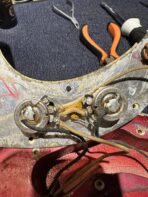 Fender Precision Bass Candy Apple Red 1965 - The Guitar Rescue-The Guitar Rescue