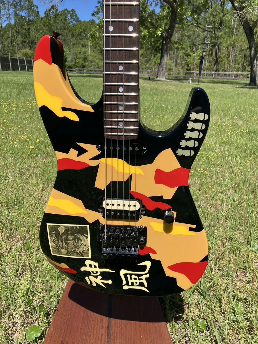 ESP Kamikaze 1 George Lynch Signature 1986 - 1987 - The Guitar Rescue-The Guitar Rescue