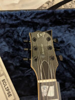 ESP USA Custom Shop Eclipse Sapphire Black Metallic 2024 w/OHSC - The Guitar Rescue-The Guitar Rescue