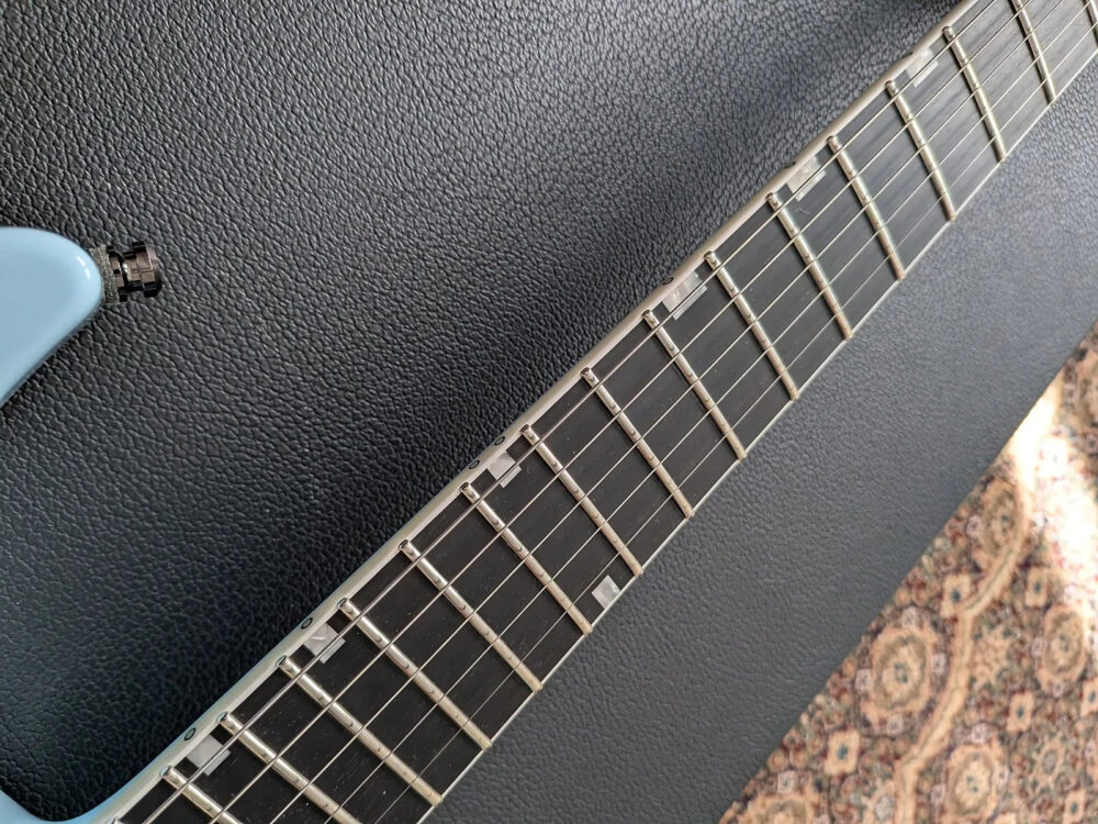 ESP M-II 2023 - Sonic Blue - The Guitar Rescue-The Guitar Rescue