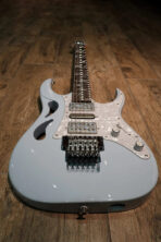 Ibanez PIA3761C Steve Vai Signature – Blue Powder | 2022 Prestige w/ Case - The Guitar Rescue-The Guitar Rescue