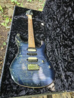 Suhr Custom Shop Modern Select Dealer Trans Whale Blue Signed by John Suhr - The Guitar Rescue-The Guitar Rescue