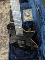 ESP USA Custom Shop Eclipse Sapphire Black Metallic 2024 w/OHSC - The Guitar Rescue-The Guitar Rescue
