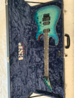 ESP M-II USA 2024 - Transparent Blue - The Guitar Rescue-The Guitar Rescue