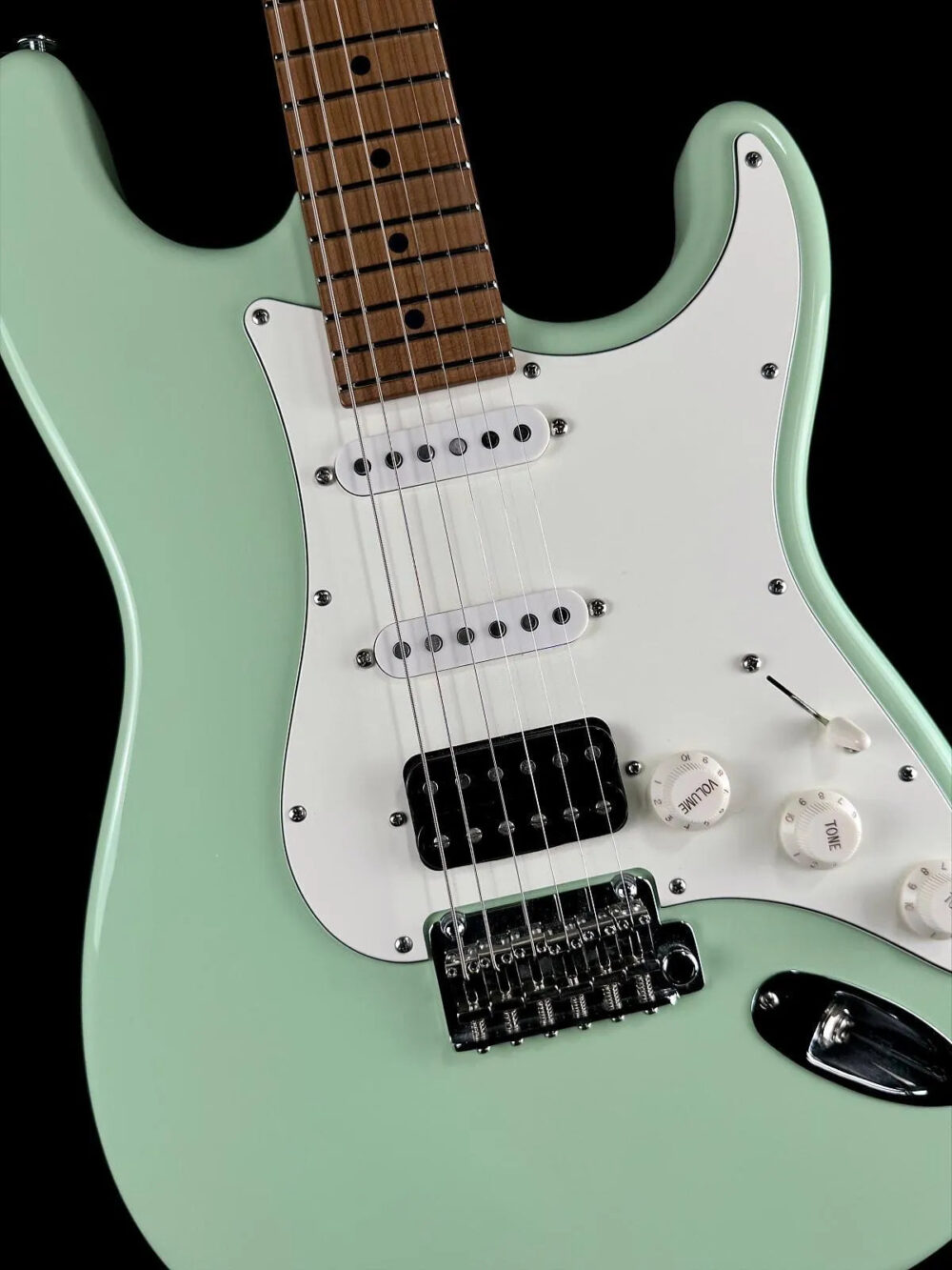Suhr Classic S HSS - Dealer Select - Surf Green - Roasted Maple - ML Standard/Thornbucker Plus Pickups - The Guitar Rescue-The Guitar Rescue